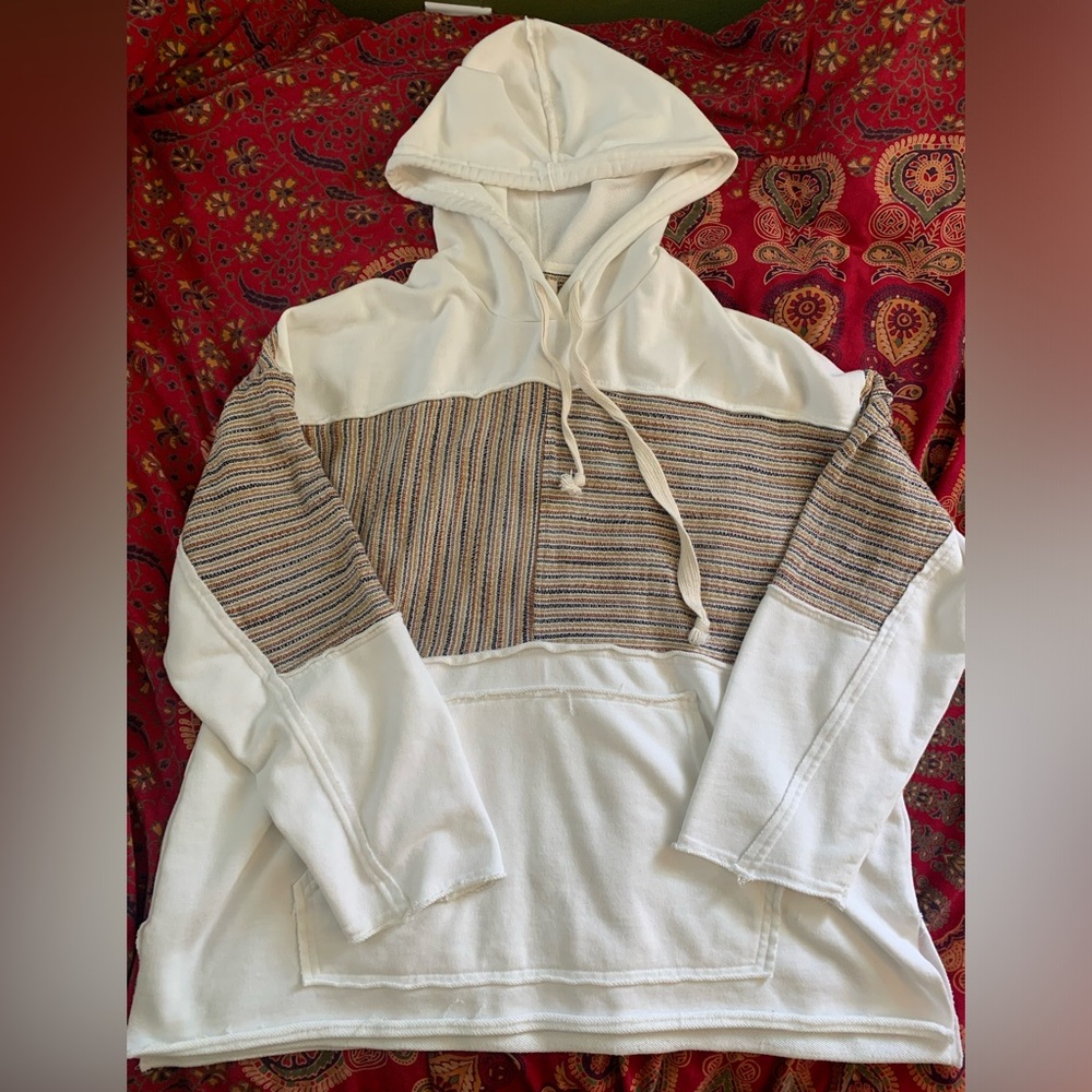 Urban outfitters patch work hoodie